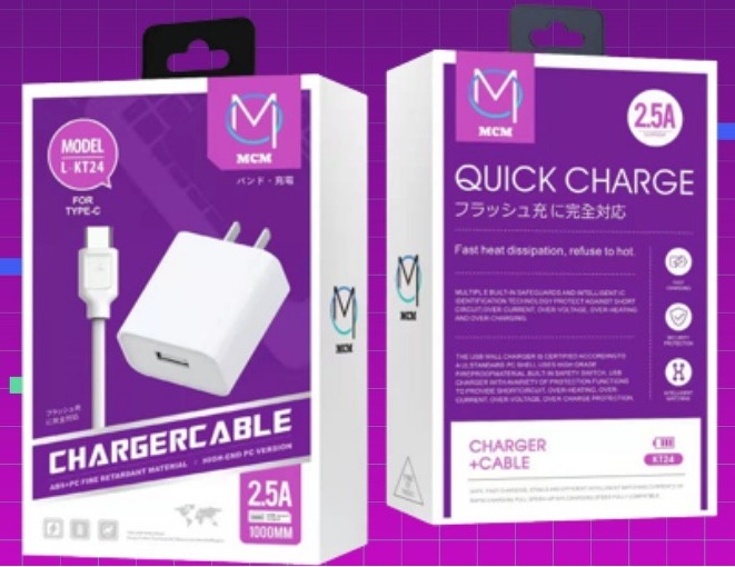 CARGADOR MCM V8 L-KT24