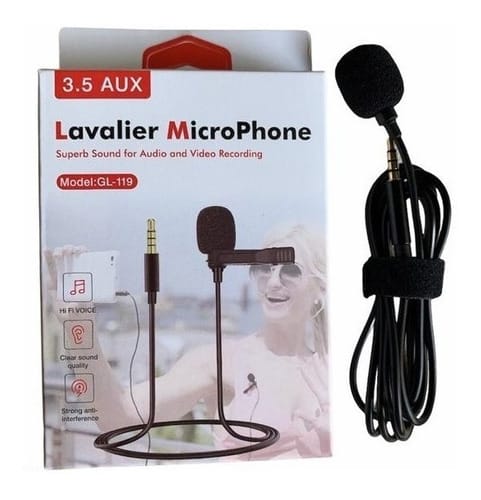 MICROFONO 3.5 AUX GL-119
