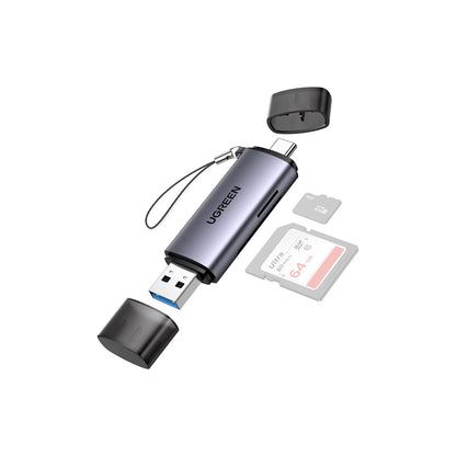 OTG +USB Lector de Memoria 3 EN 1/Micro USB/SD/OTG Blister