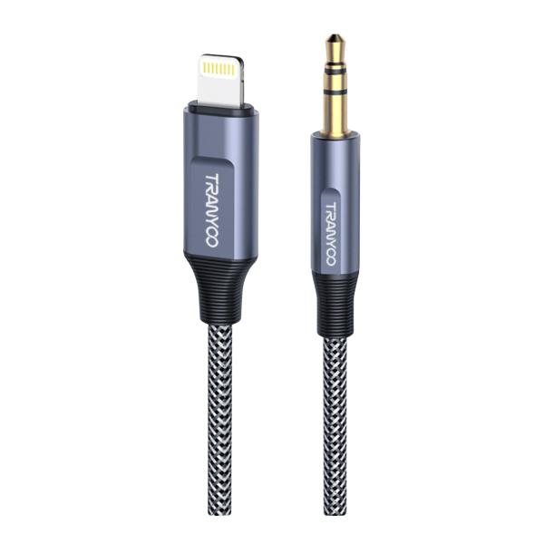 Cable Auxiliar 3.5/Tipo Lightning Tranyoo