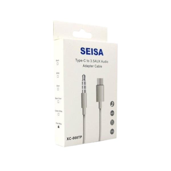 Cable Auxiliar 3.5/Tipo C Seisa XC-008TP