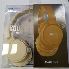 Audifonos Bluetooth Karler Bass-280 DORADO