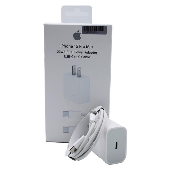 Cargador Iphone 15 Pro Max USB-C A TIPO C 20W