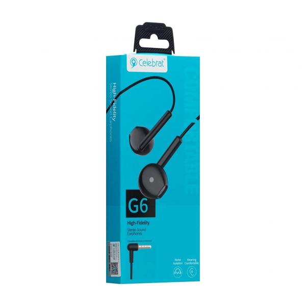 AUDIFONOS  CELEBRAT G6 Negro