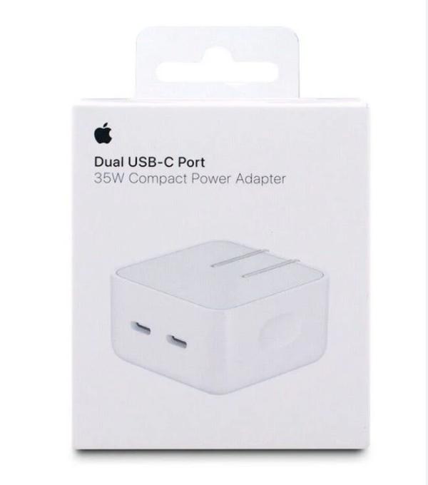 CUBO IPHONE USB A TIPO C+C 35W