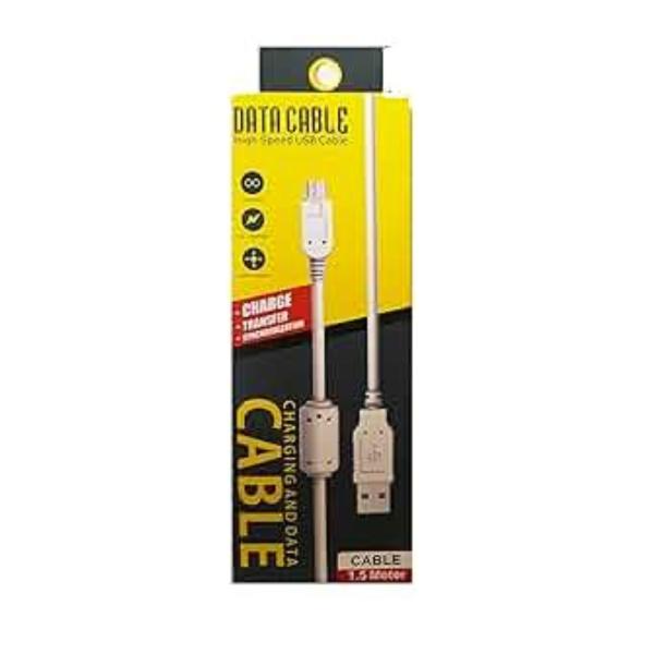 CABLE CHARGE  USB/ V8 1.5 mts Data cable