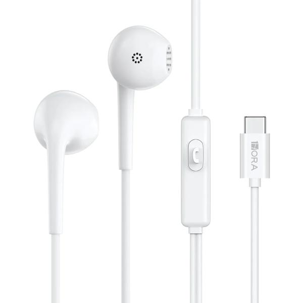 AUDIFONOS TIPO C 1 HORA AUT124 BLANCO