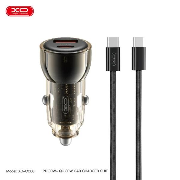 Cargador Carro USB-TIPO C XO-CC60