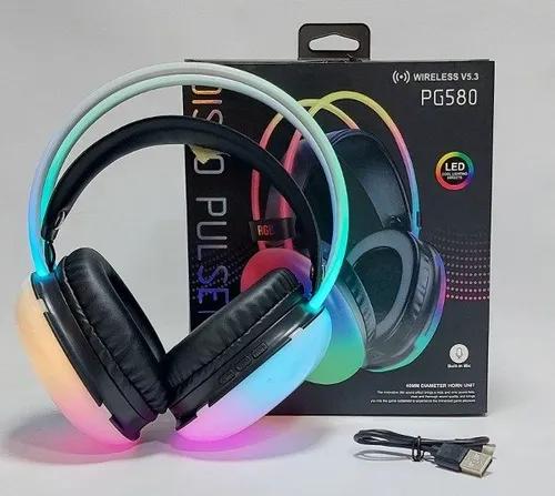 Audifonos Bluetooth Disco Pulse RGB PG580