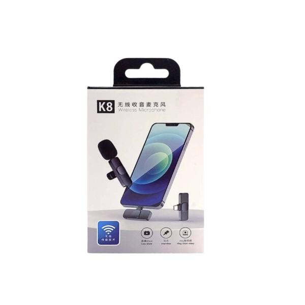 MICROFONO INALAMBRICO TIPO C K8