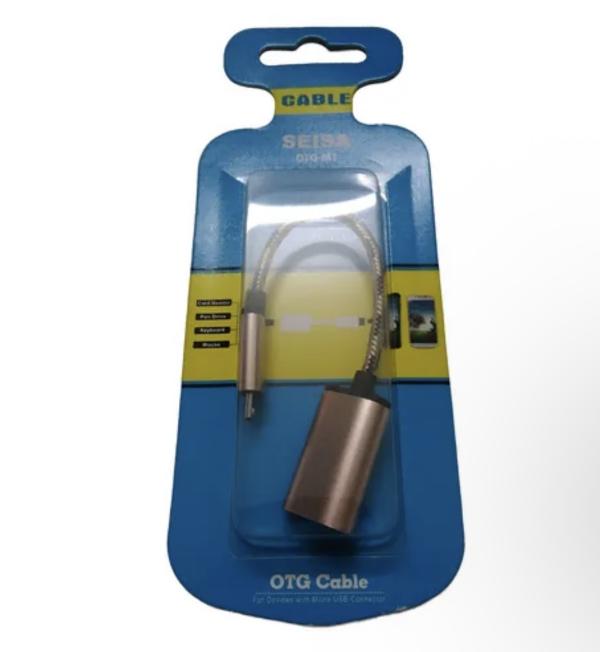 ADAPTADOR V8 A USB SEISA OTG M1